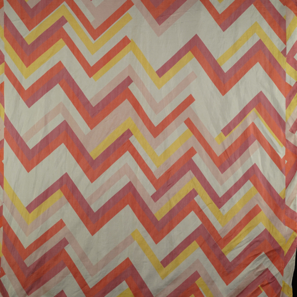 Seidentuch bunt gemustert ZigZag 100 x 100 cm von Ahmaddy – Bild 3