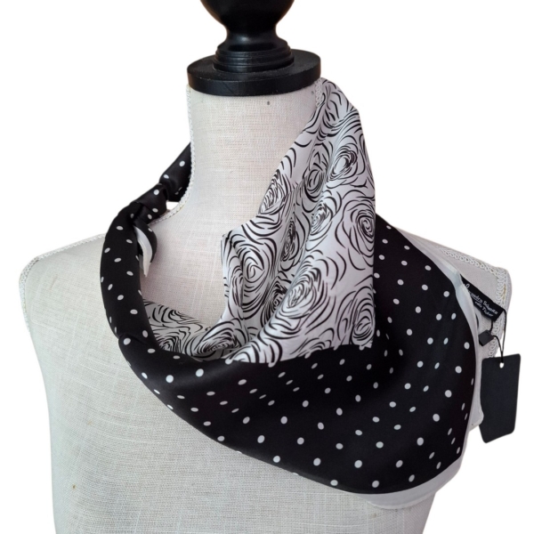Nickituch aus reiner Seide 53x53 cm – zeitlose Eleganz für jeden Tag – Bild 2