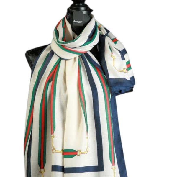 Eleganter Damenschal 90 x 190 cm von Alexandra Schmitz – Bild 2