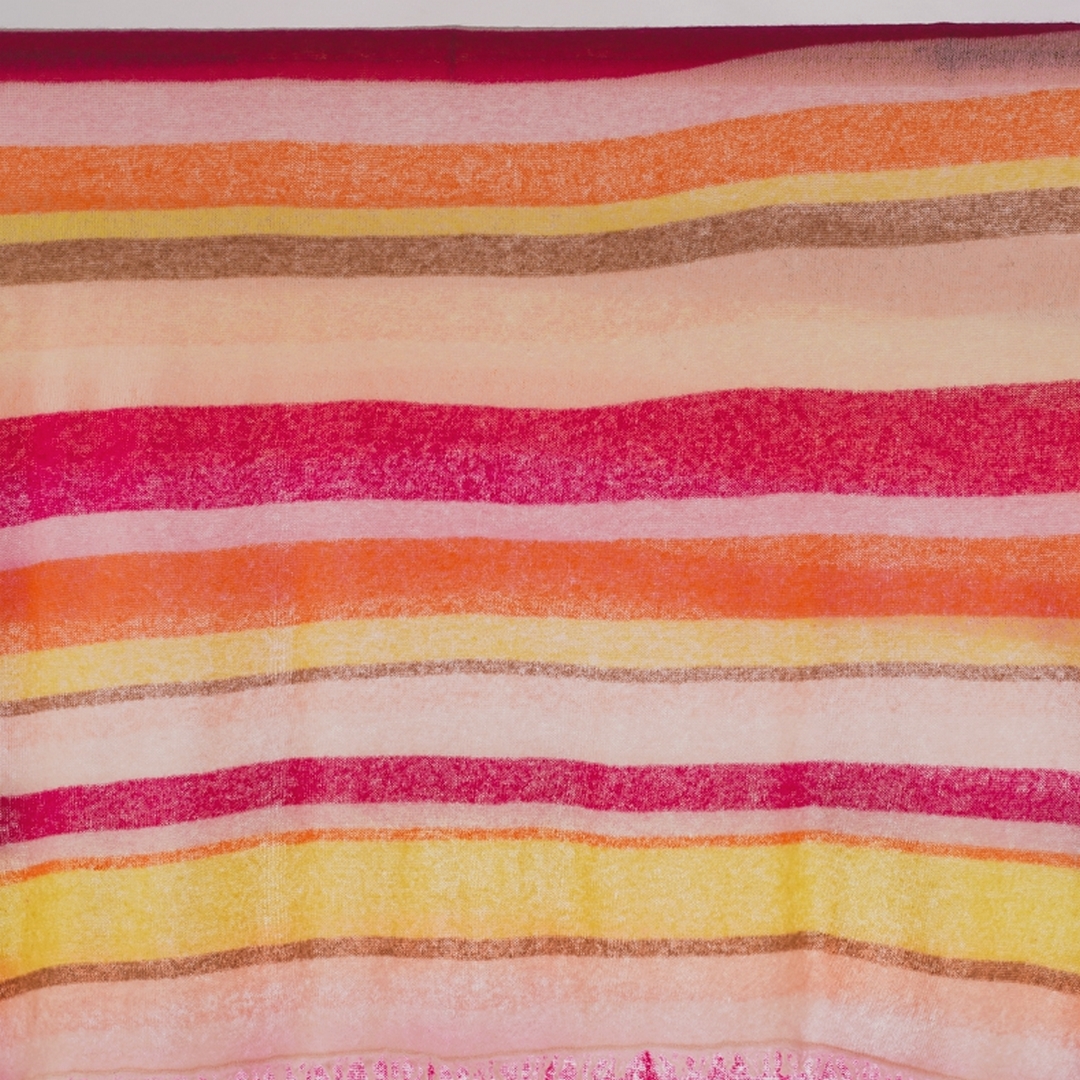 Edler, Feinstrick Kaschmirschal rosa 80 x 190 cm von Ahmaddy – Bild 3