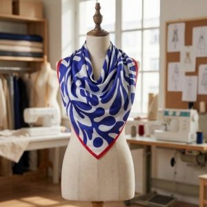 aus Seide (mit) Seide